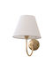 Inlight Classic Lamp Wall with Socket E14 Gold 23cm