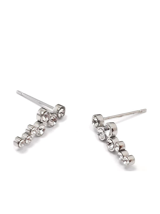 Isay Collection Σκουλαρίκια Cuff από Ατσάλι