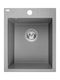 Laveo Drop-In Spüle aus Verbundgranulat B39xT48cm Gray