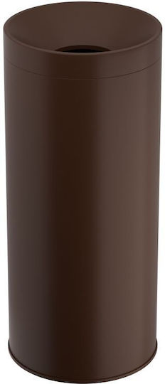 Pam & Co Waste Bin Waste Plastic Brown 65lt 1pcs