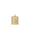 Senza Charm from Gold Plated Silver