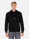 Sweatshirt with Hood Black