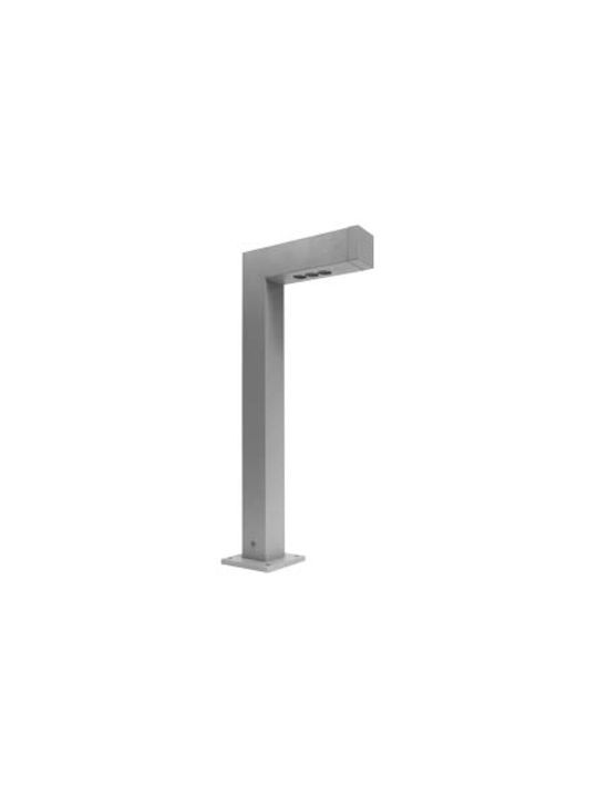 KT Lighting Фенер Малък Пост Външен Пространство 3.1W за Цокъл E14 Бронзов