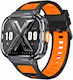 Microwear NX23 Smartwatch με Παλμογράφο (Πορτοκαλί)