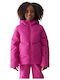 Kinder Freizeitjacke mit Kapuze Fuchsie