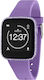 Morellato M-01 Edelstahl Smartwatch mit Pulsmesser (Lila)