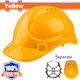 Wadfow Construction Site Helmet Yellow WSH1302