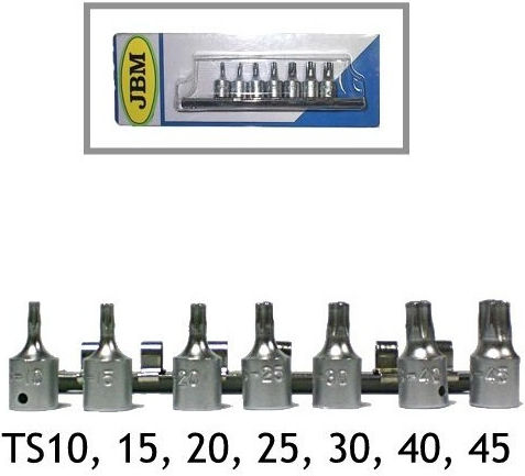 JBM Nuss Sechskant mit Vierkant-Antrieb 1/2" 1Stück