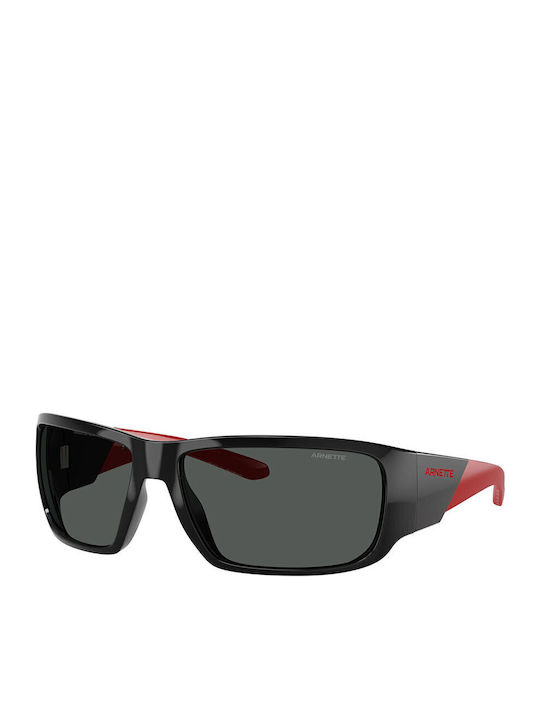 Arnette Γυαλιά Ηλίου Μαύρα με Κοκκάλινο Σκελετό Arnette Γυαλιά Ηλίου Μαύρα με Κοκκάλινο Σκελετό