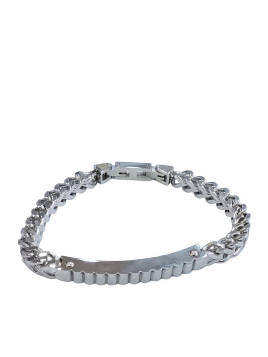 Visetti Damen Armband Hand Schellen aus Stahl 21cm