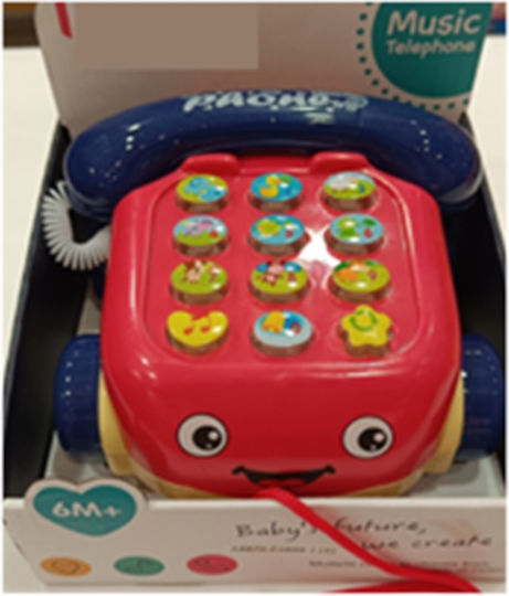 Zita Toys Toy Phone with Light and Sounds