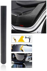 Car Membrane Stickers Carbon 200 x 50cm in Black Color 1pcs