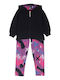 Kinder-Set mit Leggings Winter 2Stück Black