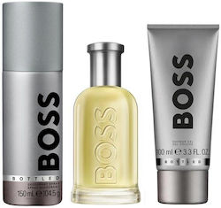 Boss Bottled Männer Duftset mit Eau de Toilette 3Stücke Boss Bottled Männer Duftset mit Eau de Toilette 3Stücke