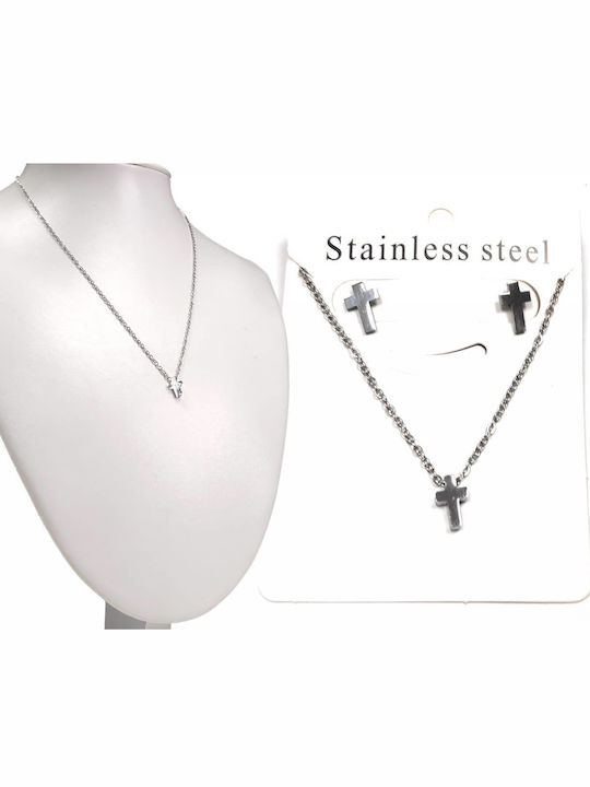 Isay Collection Σετ Κοσμημάτων από Ατσάλι