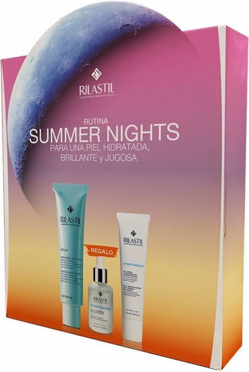 Rilastil Summer Nights Set Îngrijire pentru Hidratare & Strălucire 3buc
