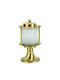 Lido Outdoor Floor Lamp Lantern Bronze