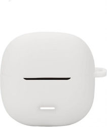 Xiaomi Redmi Buds 6 Lite Silikonhülle mit Karabiner Weiß