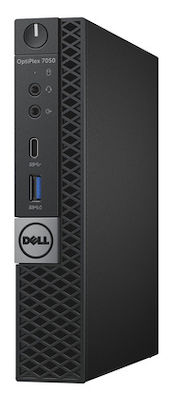 DELL　Optiplex7050 DM i5-7500T　8G　SSD256G Dell Optiplex 7050 Micro Refurbished Grade A (Core i5-7500T/8GB