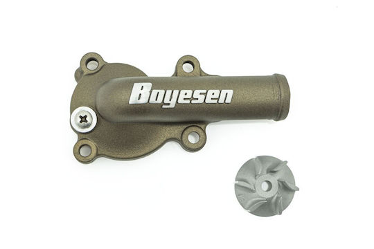 Boyesen Cover Impeller Kit Αλουμίνιο Supercooler Wpk-18cm Kawasaki Kx 250 21-23 X