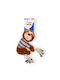 Играчка за куче Glee Panda въже за катерене със звук 15x30см