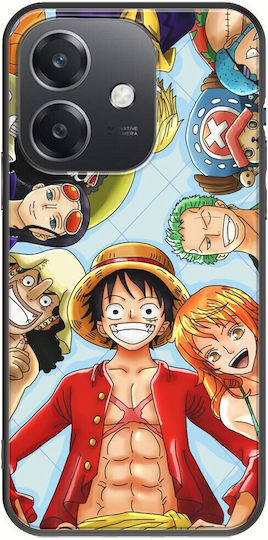 One Piece Oppo A40 Schwarzes TPU Schwarzes Silikon