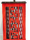 TnS Christmas Red Lantern 31x15cm
