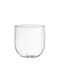 Fankon Flowers Decorative Vase Dorian Transparent 16.5x16x17.5cm