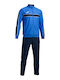 Victory Trainingsanzug Glänzend mit Gummizug Blau