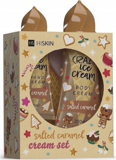 HiSkin Crazy Ice Cream Σετ Περιποίησης για Ενυδάτωση & Καθαρισμό Σώματος 2τμχ
