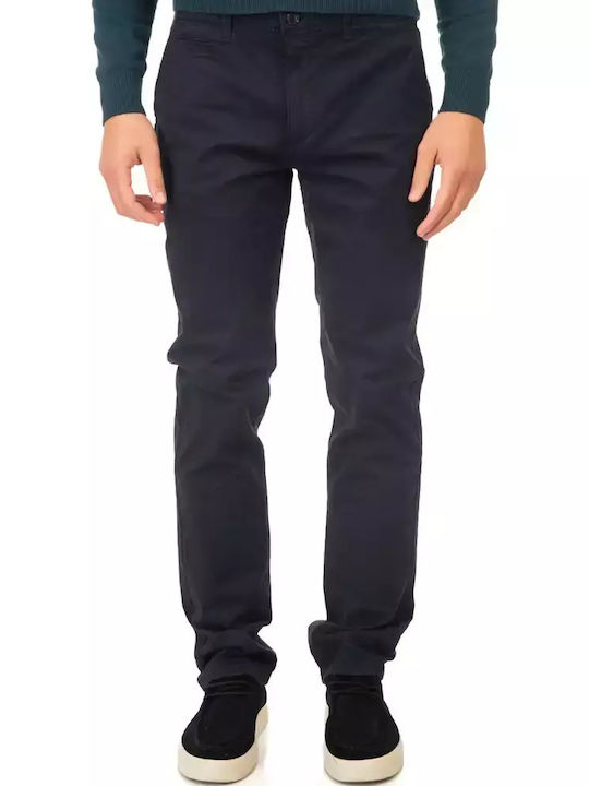 Double Pantaloni Chino cu Croială Normală Marina