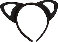 Black White Cat Ear Headband 31005