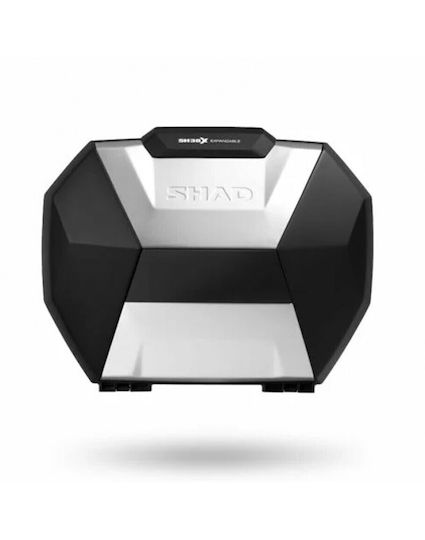 Shad Sh38x Мотоциклетен Куфар 38лт в Сребрист цвят