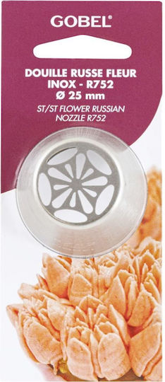 Gobel Tülle für Konditorei Spritzbeutel Inox 2.5cm R.49296