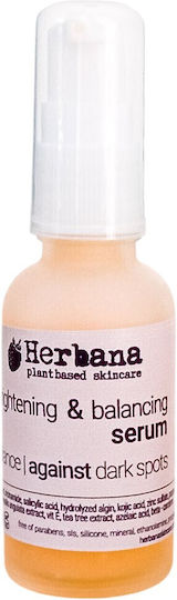 Herbana Serum Pentru Față Pentru Strălucire & Pete Pigmentare 30ml
