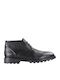 Leather Chukka Boots Black