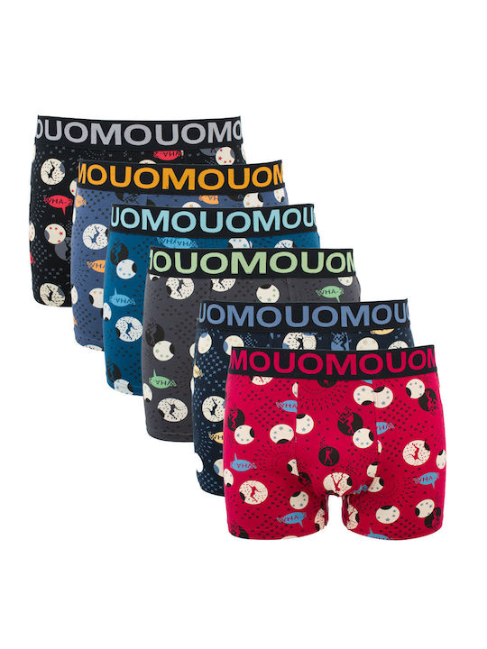 Uomo Men's Boxers multicolour 6Pack