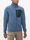 Ανδρική Ζακέτα Fleece με Κουκούλα Dark Denim