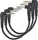 Daddario Kabel 6,3mm Stecker - 6,3mm Stecker 0.15m 3Stück (PW-CGTP-305-3P)