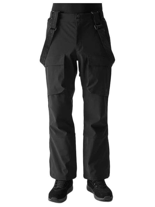 4F 4FWAW24TFTRM0713-20S Men's Trousers for Ski & Snowboard Black