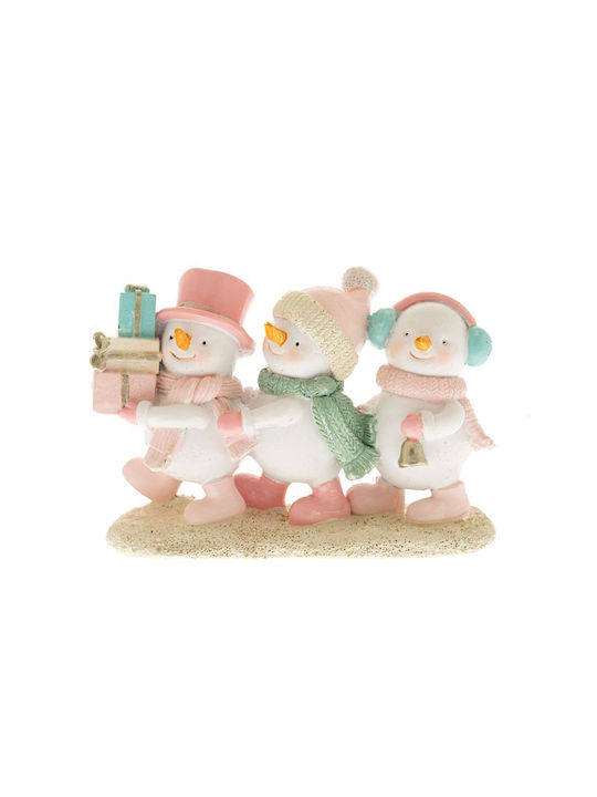 Iliadis Christmas Plastic Figure SNowman Height 14.5cm