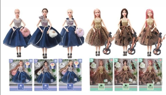 Zita Toys Κούκλα (Διάφορα Σχέδια) 1τμχ