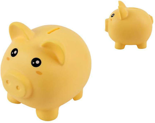 Κουμπαράς I-total Πλαστικός Yellow Pig 18x15x16cm Xl2497g