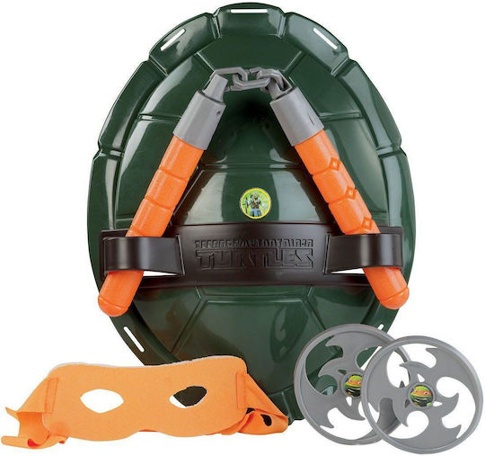 Karneval-Set Teenage Mutant Ninja Turtle Michelangelo Panzer Waffen Maske Spaß F-80703-1
