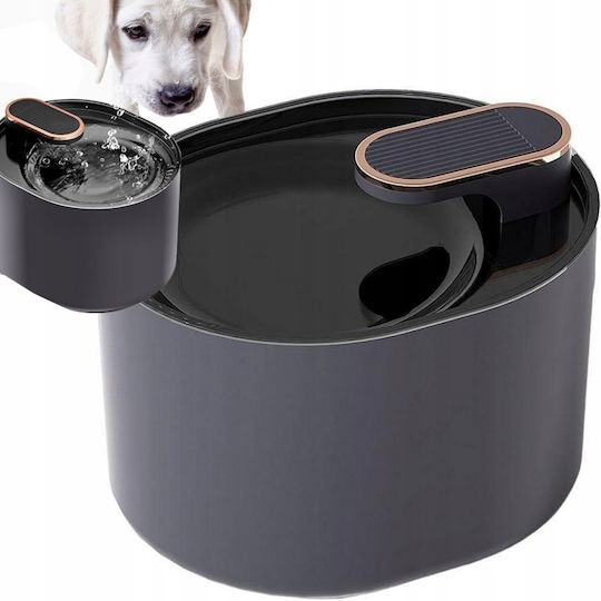 Soul Lures Automatic Metallic Food & Water Fountain for Dog & Cat 3lt 90cm