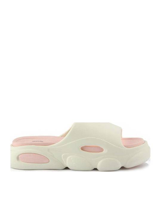 Fshoes Slides σε Λευκό Χρώμα
