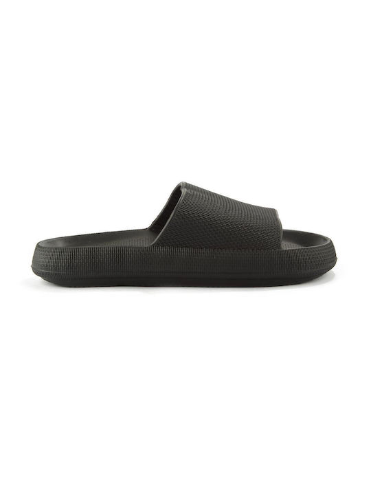 Fshoes Men's Slides Black