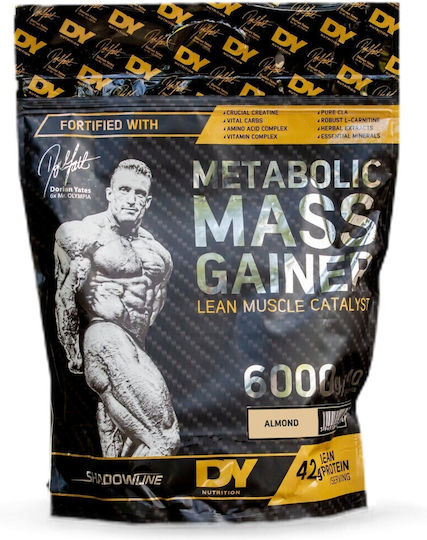 Dorian Yates Shadowline Metabolic Mass Gainer with Flavor Almond 6kg
