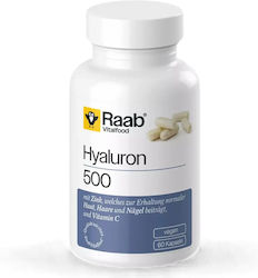 Raab Vitalfood Хиалурон 500мг 60 Капсули