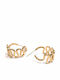 Isay Collection Ohrringe aus Stahl Vergoldet